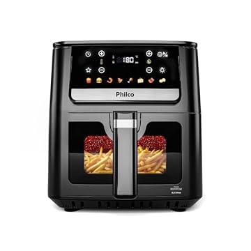 Air Fryer Philco 6,5L Visor Glass 1700W PAF65 127V