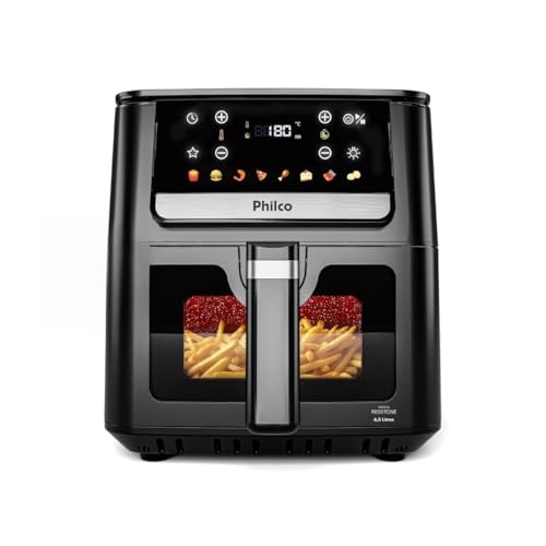 Air Fryer Philco 6,5L Visor Glass 1700W PAF65 127V