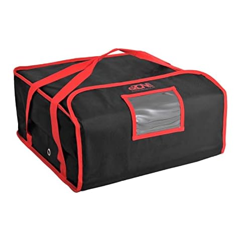 Pizza Delivery Bag 18x18x8.5" Fully Insulated Heavy Duty Quality Cover