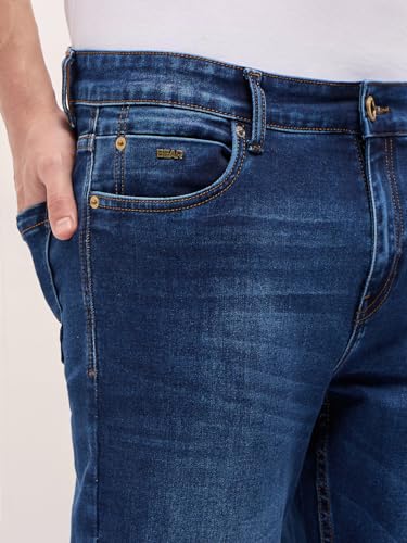 Image of THE BEAR HOUSE Men's Cotton Skinny Fit Jeans