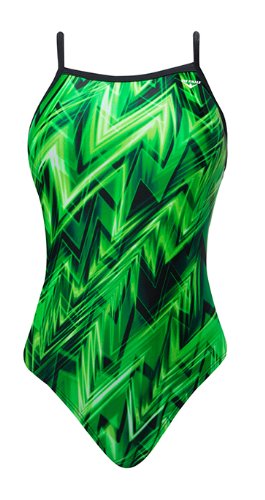 The Finals Women's Onyx Female Butterfly Back, Green, Size 28