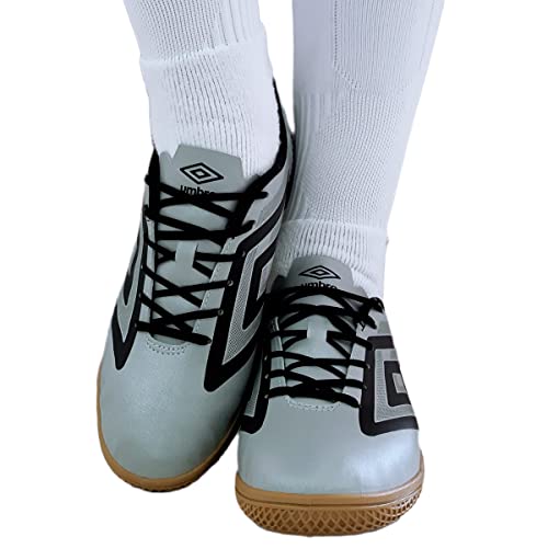 Chuteira Futsal Umbro Beat,Prata/Preto,40