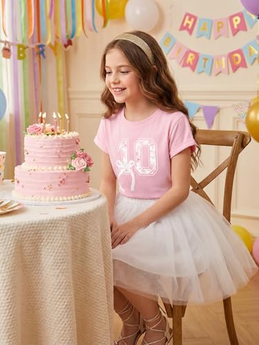 Image of in My Double Digits Era Shirt Girls Birthday Girl Shirt | 10 Birthday Shirt Girls 10th Birthday Gifts For Girls 10 Year Old Ten Party Tee Tops
