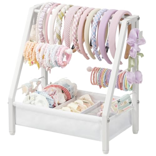 HOOBRO Headband Holder Stand for Girls Women, Hair Accessories Organizer