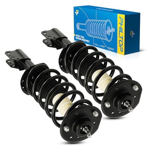 Image of PHILTOP Front Complete Struts Shocks Assembly Shocks Absorbers 172209 /172210 Compatible with 2005-2006 Chevrolet Equinox 2006 Pontiac Torrent