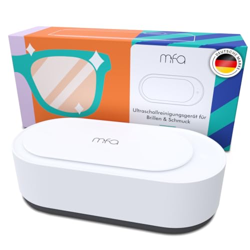 mfa® | Limpiador Ultrasonidos | Limpiador Gafas Ultrasonico de Tiempo | Ultrasonidos Limpieza | Limpiador Ultrasónico Para Gafas, Plata, Dentaduras, Joyas, Relojes, Razots | Ultrasonic Cleaner