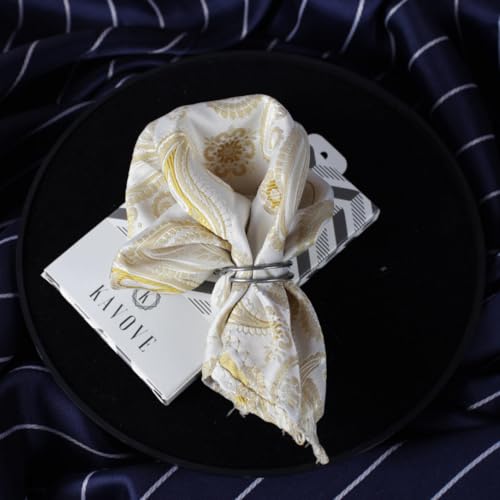 Image of Kovove The Paisley Treat Pocket Square For Men