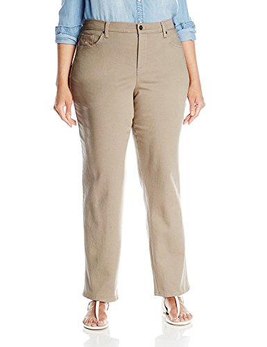 Image of Gloria Vanderbilt Womens Amanda Classic High Rise Tapered Jean Petite