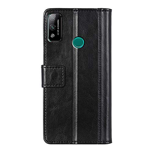 UKDANDANWEI Capa Honor Play 4T, elegante capa flip de couro PU com compartimentos para cartões, fech