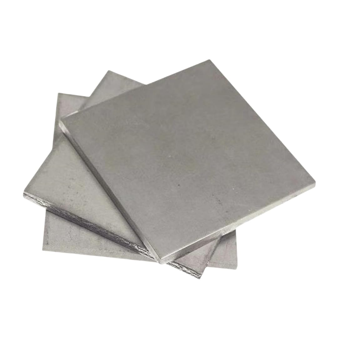 Hochreine Wolframplatten 0,05–10,0 mm for Laborforschung, 1 Stück | Ideal for den Einsatz in Labor und Forschung bei hohen Temperaturen.(0.8x 100x 100mm)