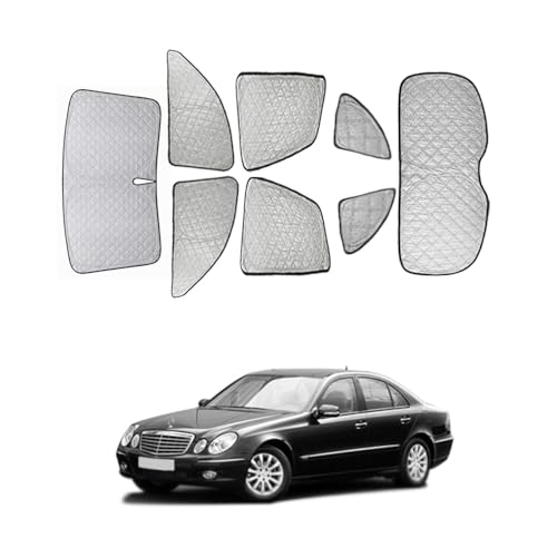 Compatible for メルセデスベンツ Eクラス サンシェード 車 遮光シェード プライバシー保護 車窓日よけ 車中泊グッズ 断熱 仮眠 盗難防止 四季兼用 Compatible for メルセデスベンツ Eクラス 3代目 W211/S211(20