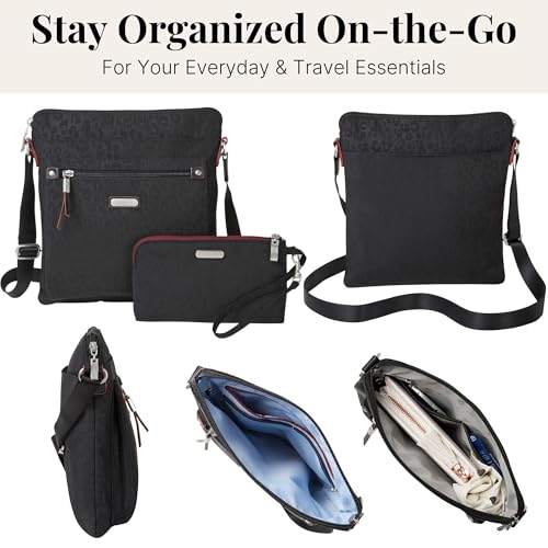 Baggallini Go Bagg with RFID Wristlet - Lightweight 10.75"x10" Travel Purse Crossbody Bag for Women by Baggallini - Image 6