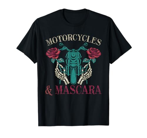 Motorcycles and Mascara Biker Tee