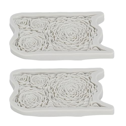 Molde de silicona para flores rosas AYNEFY