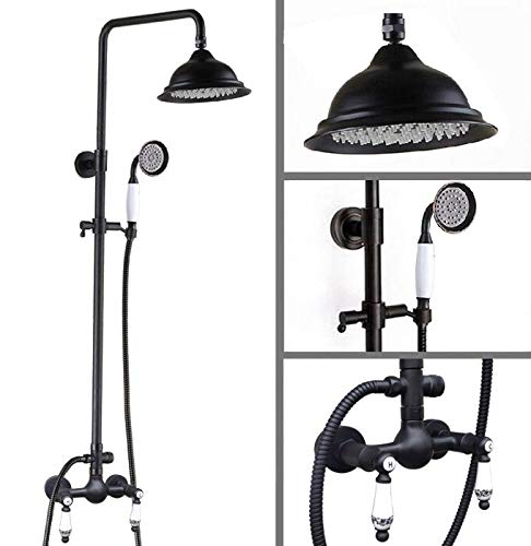 Robinet de douche à pluie 8 pouces et ses vannes céramique durables Mrs511