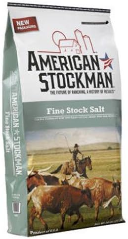 Salt 41018 Fine Stock Silver Salt Pet Supplement, 50-Pound