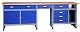 Werkbank Küpper 12287 in Ultramarinblau, 240x84x60 cm