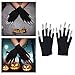 Vdaxvme Multifunctional Comfortable Gloves Carnivals Party Mittens Breathable Portable for Halloween Dress Up and Role Play Fashion Gloves