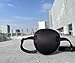 THSIREE 2PCS Eye Patch, Medical Eye Patches for Kids and Adults, Soft Amblyopia Lazy Eye Patches for Left or Right Eyes (Black, Black Gray)