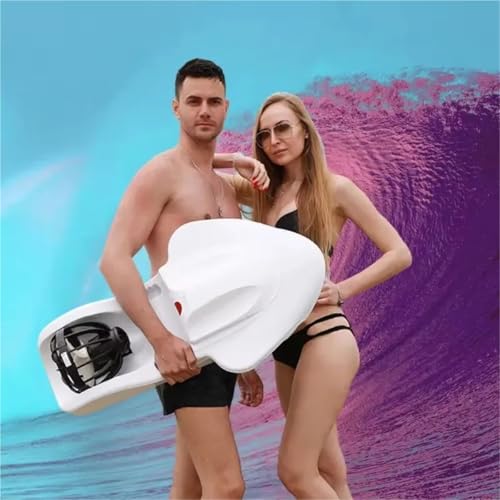 Miniatura 4 de Jkelpv Scooter Submarino Moto Acuática Subterránea, Sumergible, Para Buceo En El Mar, Con Hélice, De Alta Velocidad, Para Uso Submarino Propulsor Subacuático