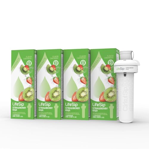 Pack of 4 Strawberry Kiwi Flavor Cartridges Original