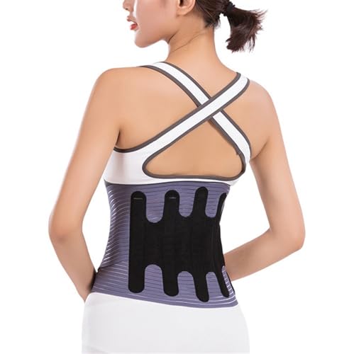Attelle bas du dos FXJJHDA - Ceinture dorsale légère homme et femme gris