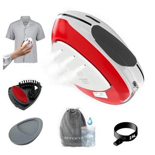 Ferro a Vapor Vertical EFFEKTIV Plancha de Viaje 1030X