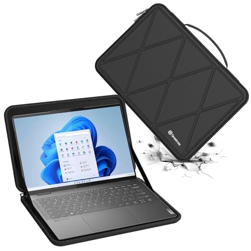 Image of Smatree 13 inch Laptop Hard EVA Sleeve Case, Anti-Shock, Splash-Resistant Nylon, Soft Scratch-Free Lining, YKK Zipper, Lightweight & Durable (X8032T)