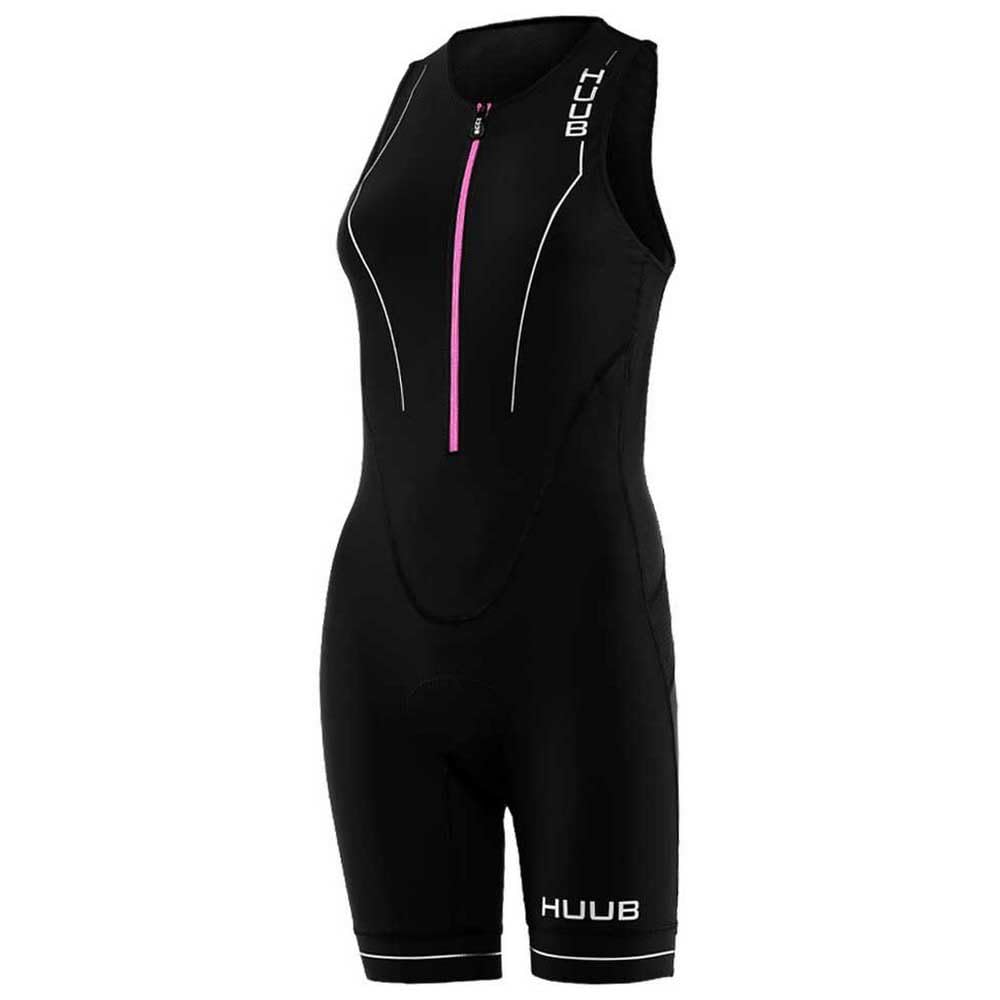 Huub Damen Aura ärmelloser Trisuit, Schwarz/Violett