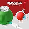 PETUPS Interactive Cat Toy, 2025 New Cat Toy for Indoor Cats, Intelligent Rolling Ball Toys, Kitten Toys for Bored Indoor Cats/Dogs (Green) #5