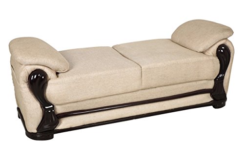 Image of Classic Backless Sofa Two Seater