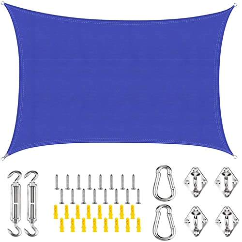 LEIBING Sonnensegel 4x7m UV Schutz Segel Baldachin Polyestergewebe für...