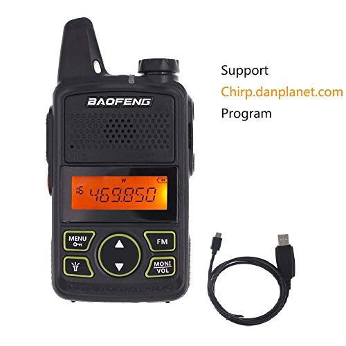 Baofeng Mini Two Way Radio BF-T1 Walkie Talkie UHF 400-470mhz 20CH Portable Ham