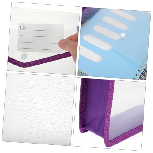 Pochette porte-documents A4 verticale Gatuida en polypropylène extensible - 3