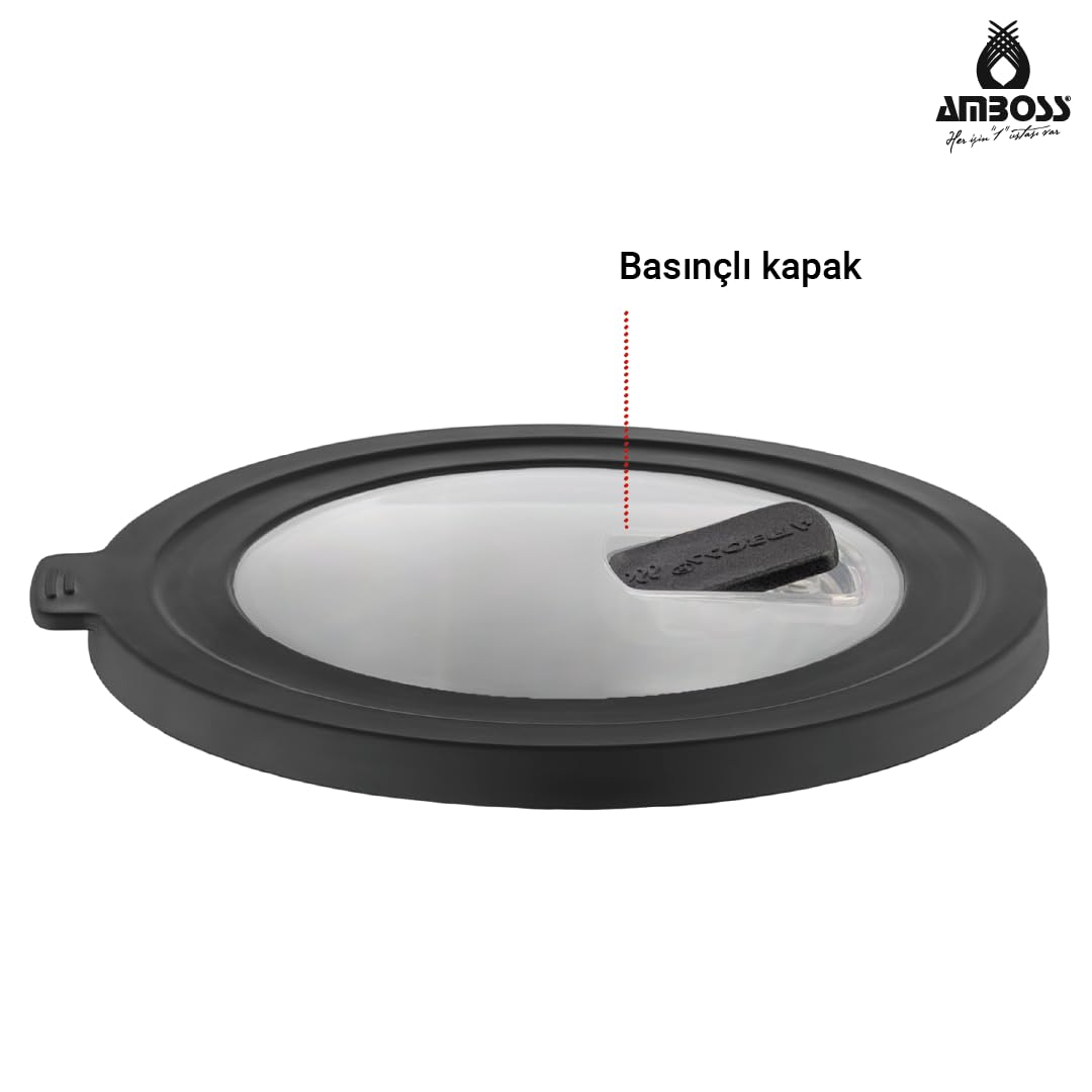 Nova 2 Parça Paslanmaz Çelik Saklama Kabı 18 cm