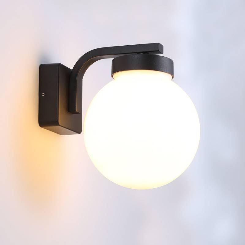 B·LED BARCELONA LED - Aplique farol exterior de pared LILIAN E27 IP44