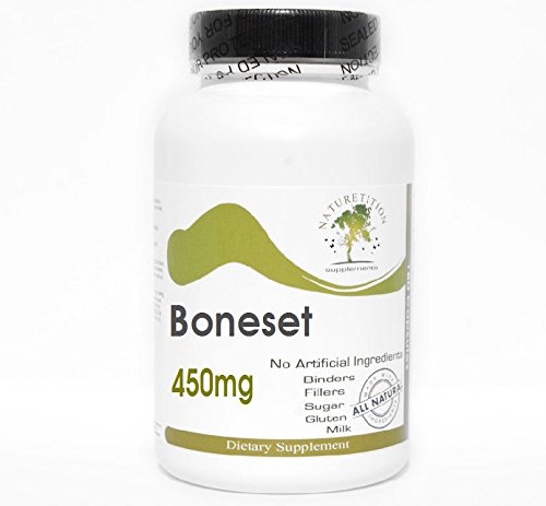 Boneset 450mg ~ 180 Capsules - No Additives ~ Naturetition Supplements