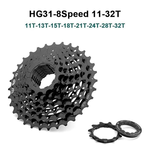 RLVYTA Flywheel Puller Flywheel Locking Tool Fit Fit Shimano 8 Speed HG31 Freewheel Mountain Bike MTB Cassette CS-HG31-8 11-32/34T Bicycle Flywheel HG31-8(HG-31-8 32T) - Image 5