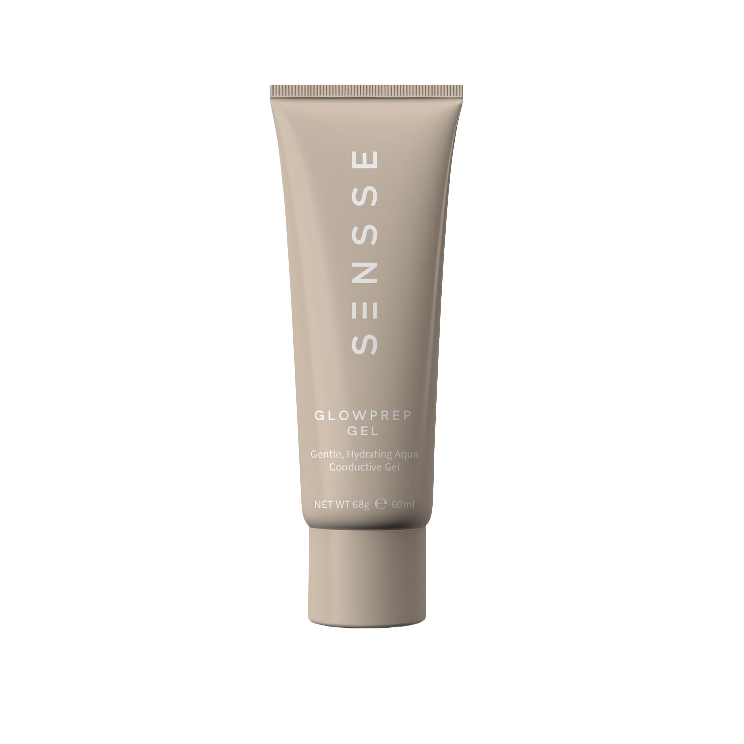 SENSSE Glowprep Conductive Gel – Hydrating Face Gel for Microcurrent, EMS & RF Skincare Devices, Lightweight Fragrance-Free Conductive Gel for Smooth Device Glide, Non-Sticky Formula, 60ml