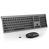 24 Monate Garantie: Dieses Bluetooth Tastatur Maus Set hat eine 2-jährige Garantie. Wenn Sie während der Garantiezeit Fragen zum Produkt haben, können Ihnen unser professioneller 24-Stunden-Kundendienst eine zufriedenstellende Lösung bieten