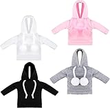 mini deko puppenwagen 【Größe】Die Puppenkleidung hoodie beträgt 9 x 8 x 1,5 cm, für die meisten Puppen, es kann verwendet werden, um verschiedene Anlässe zu dekorieren, um Ihnen den besten visuellen Effekt zu zeigen.