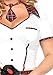 Leg Avenue Women's Plus-Size Boarding School Flirt School Girl Halloween Costume Red/White 1X