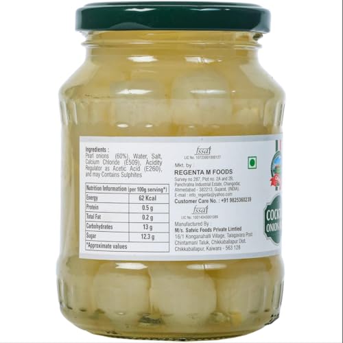 Image of CANEEN Cocktail Onion Sour 400g | Perfect for Martinis, Salads & Appetizers | Pack of 1