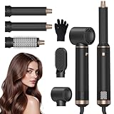 Blow Dryer Brush 5 in 1: Ionic Hot Air Styler Hair Dryer Brush Blow Dryer Set for Curling Volumizing Straightening Styling