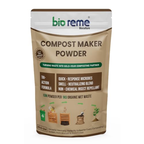 Image of Bio Reme Compost Maker Powder (900g) - Eco-Friendly Microbes for Faster, Odor-Free Composting & Richer Soil