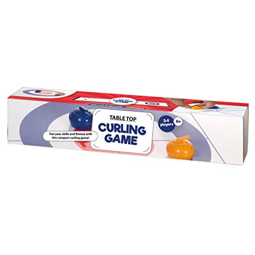 Clown Games - Clown Games (120cm) Table Haut Curling Game with 8 stones - 1 count, N / a - Image 3