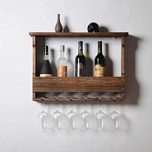 Support de verres à vin en bois pour éviter la casse et libérer vos placards