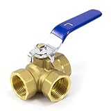 Taille de la vanne: dispose d'un DN20 3/4'' Femme x femelle x femelle, Conception de port complet de type L, offrant une compatibilité avec une large gamme de systèmes de tuyauterie et de tubes pour une utilisation polyvalente.