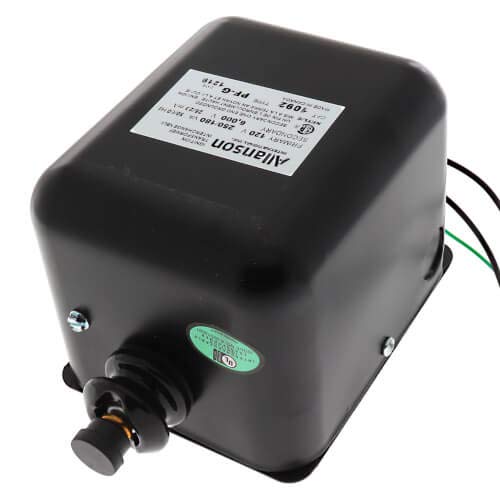 ALLANSON 1092-PF-G 000V, 150VA, 25/20MA, 50/60HZ, Ignition Transformer, Interchangeable, Primary 120V, Secondary 6, Type PF-G