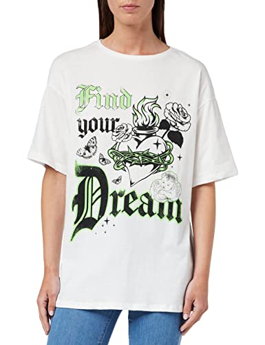 T-shirt imprimé en coton femme Koton manches courtes col rond
